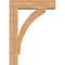 Ekena Millwork Thorton Block Smooth Bracket w/ Offset Brace, Western Red Cedar, 7 1/2"W x 30"D x 42"H BKT0806X30X42THR05SWR - alternate 4